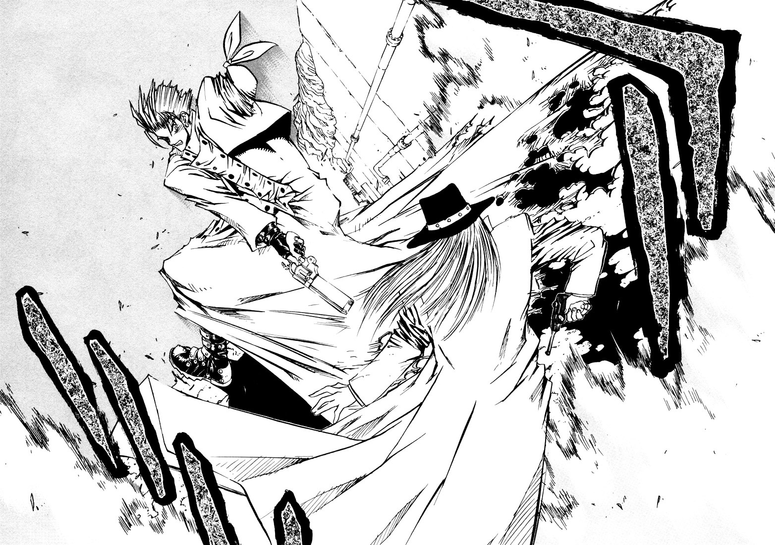 Trigun Vol.3 Chapter 19 page 19 - Vol.3 Chapter 19b : The Invisible Eye [Part B]