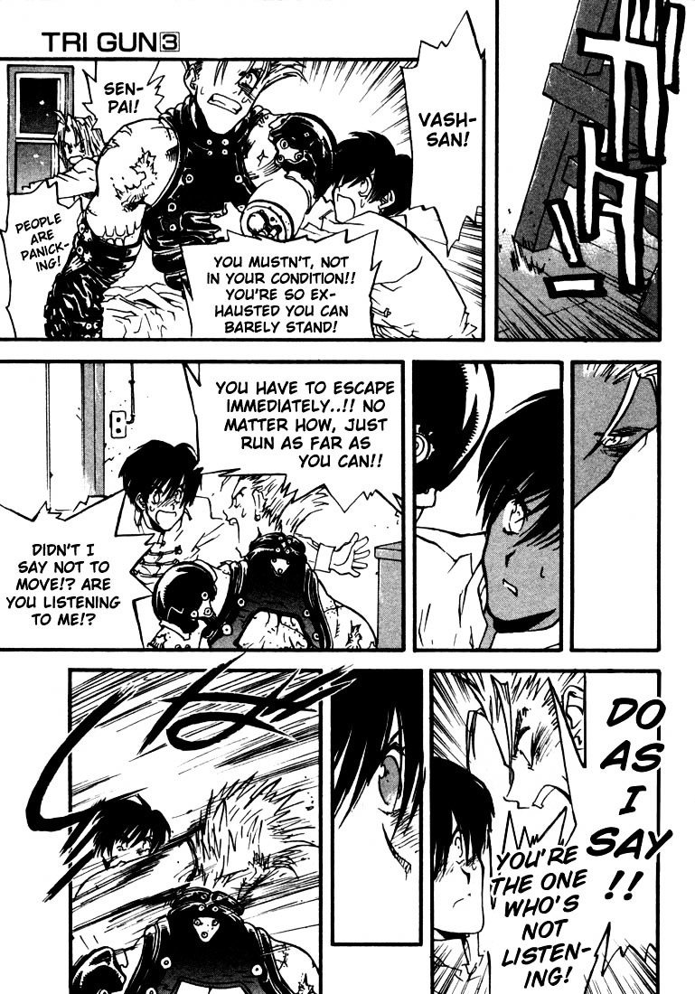 Trigun Chapter 3.20-1 page 21 - Vol.3 Chapter 20a : Fifth Moon [Part A]