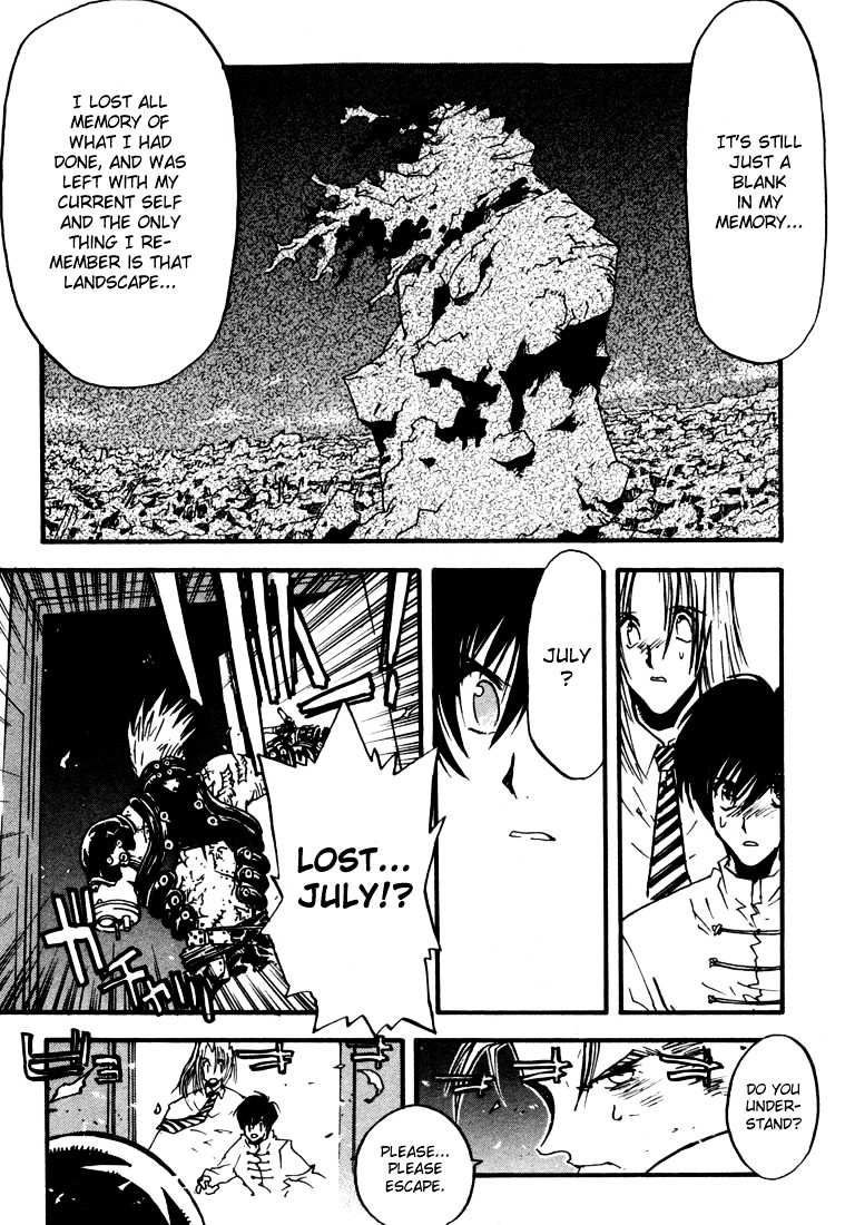 Trigun Chapter 3.20-1 page 23 - Vol.3 Chapter 20a : Fifth Moon [Part A]