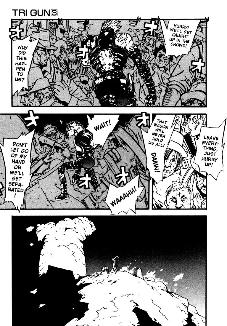 Trigun Chapter 3.20-1 page 25 - Vol.3 Chapter 20a : Fifth Moon [Part A]