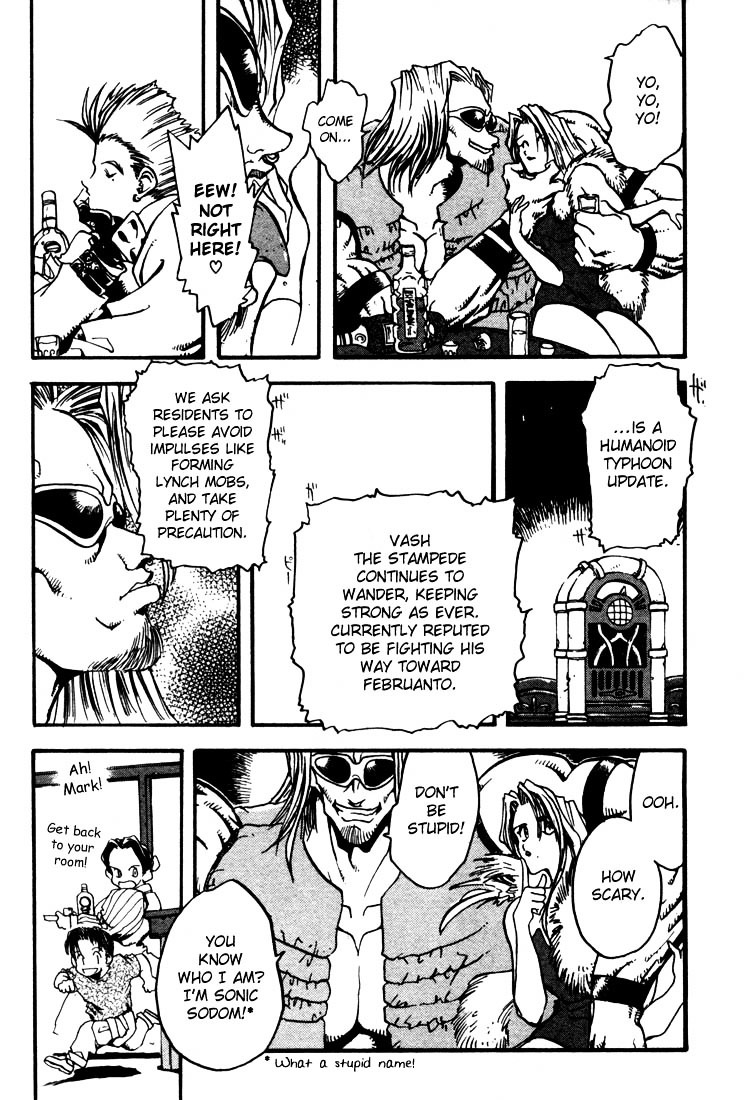 Trigun Chapter 3.20-5 page 11 - Vol.3 Chapter 20.5 : Day In Day Out [Extra]