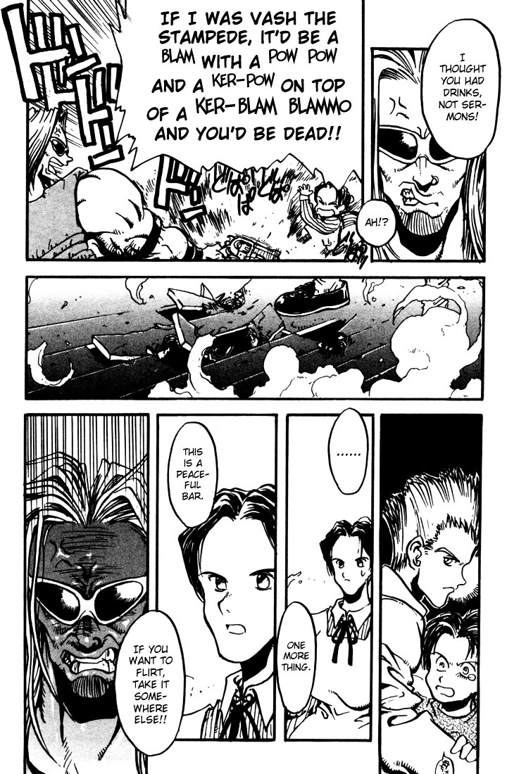 Trigun Chapter 3.20-5 page 13 - Vol.3 Chapter 20.5 : Day In Day Out [Extra]
