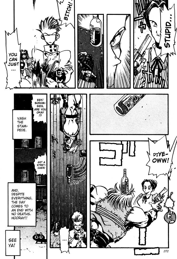 Trigun Chapter 3.20-5 page 14 - Vol.3 Chapter 20.5 : Day In Day Out [Extra]