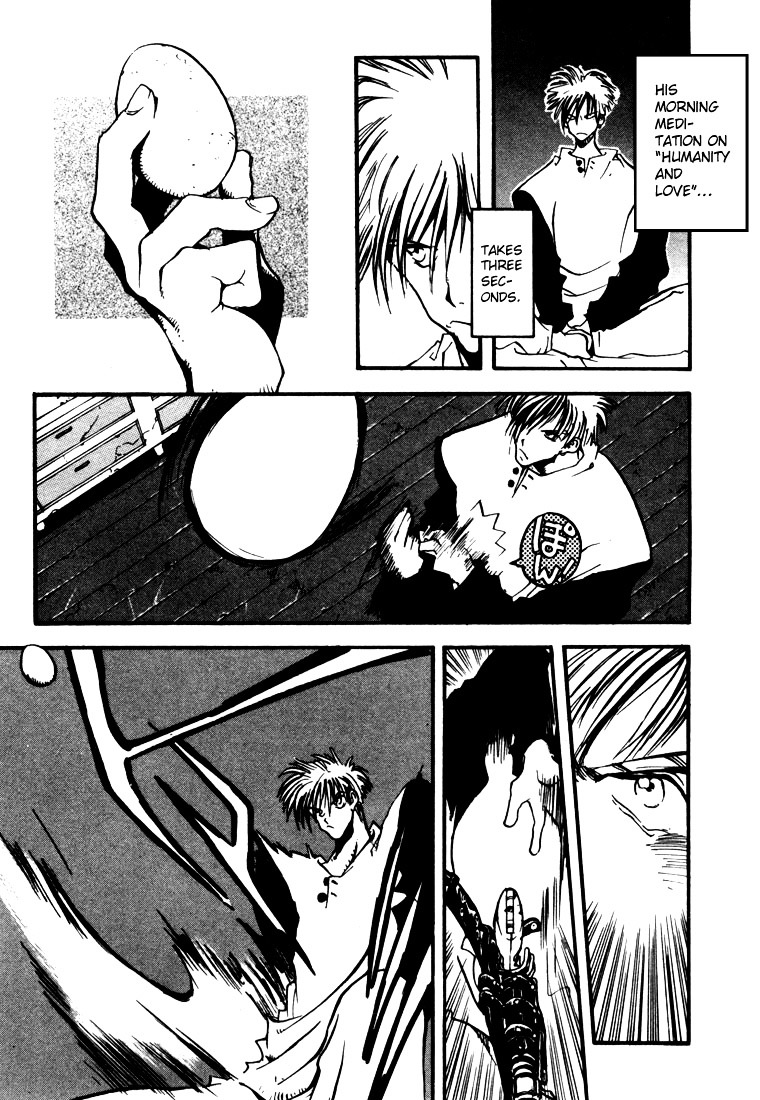 Trigun Chapter 3.20-5 page 5 - Vol.3 Chapter 20.5 : Day In Day Out [Extra]