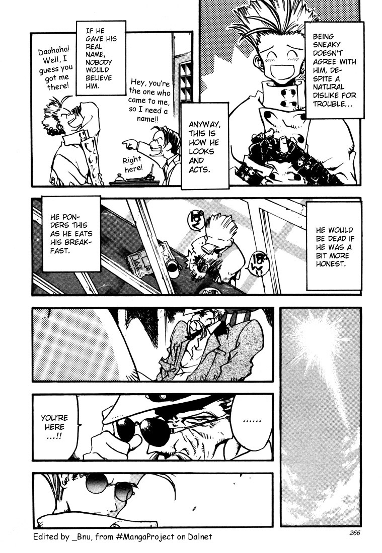 Trigun Chapter 3.20-5 page 8 - Vol.3 Chapter 20.5 : Day In Day Out [Extra]