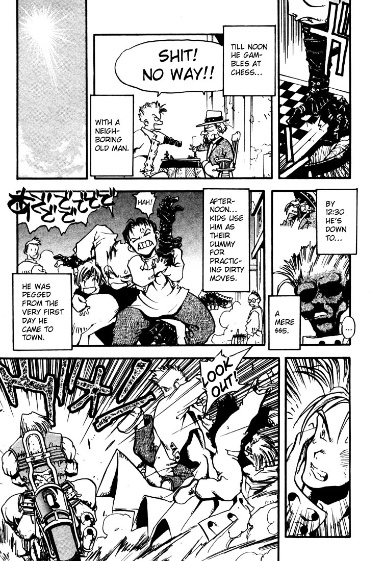 Trigun Chapter 3.20-5 page 9 - Vol.3 Chapter 20.5 : Day In Day Out [Extra]