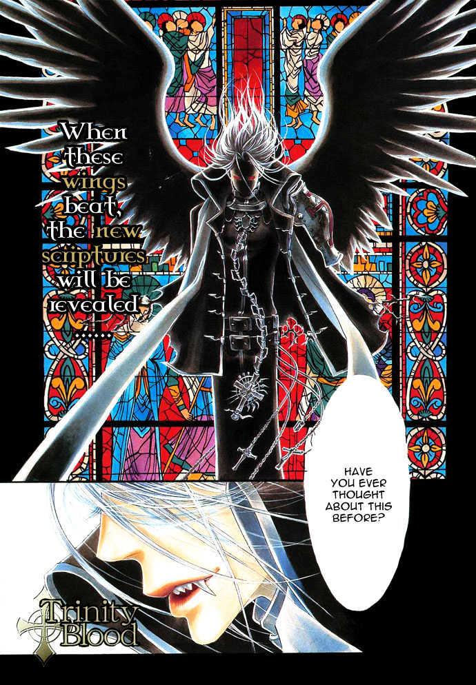 Trinity Blood Chapter 1 page 4 - Chapter 1 : The Man Who Fell to Earth