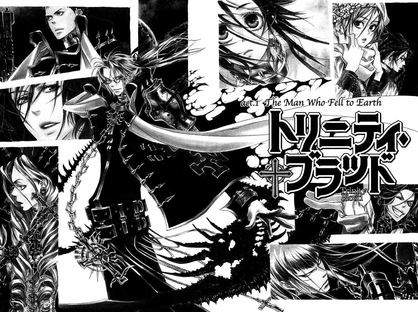 Trinity Blood Chapter 1 page 5 - Chapter 1 : The Man Who Fell to Earth