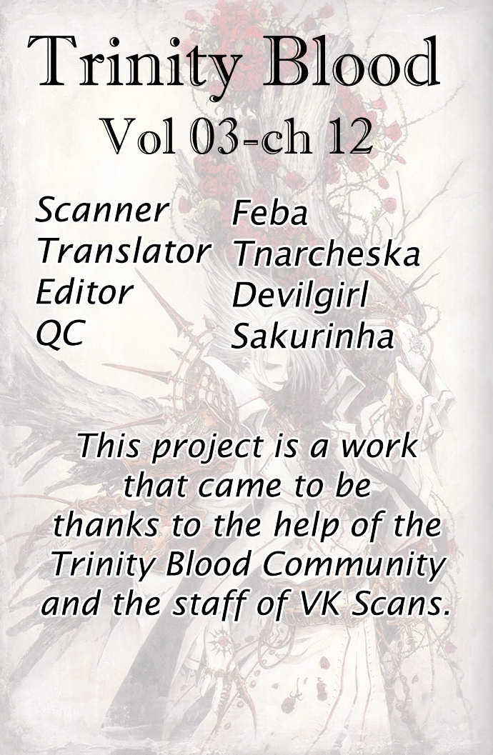 Trinity Blood Chapter 12 page 1 - Chapter 12 : The Rock