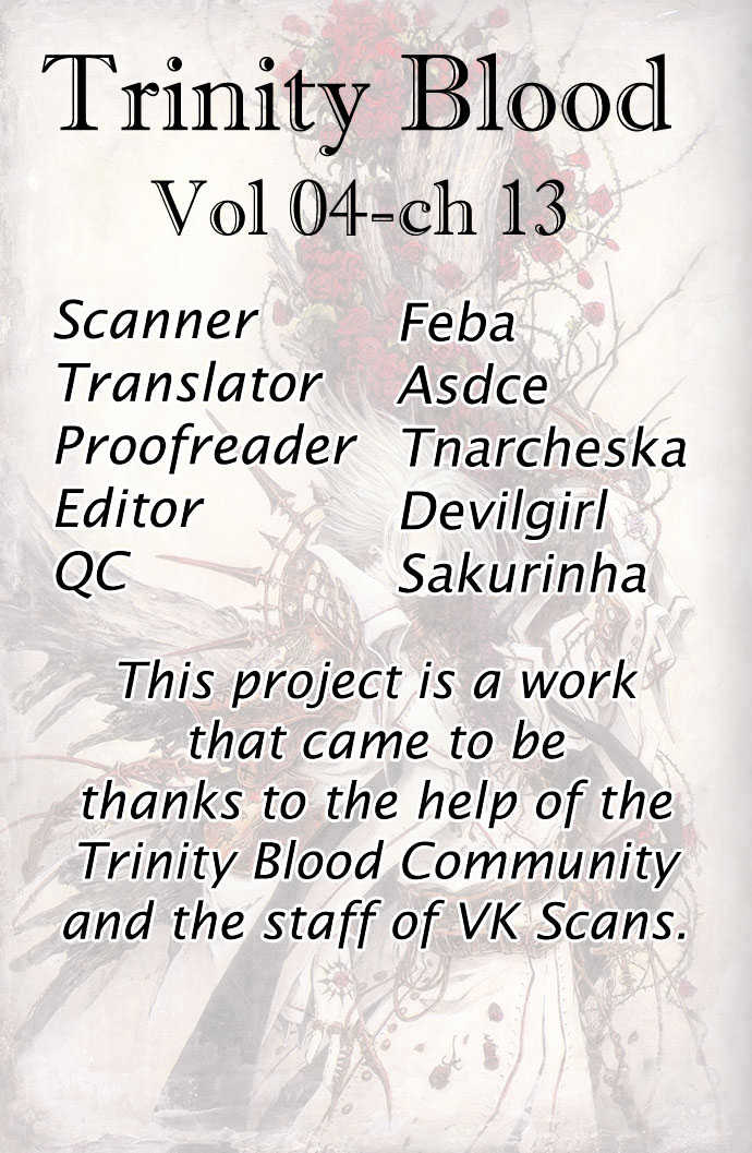 Trinity Blood Chapter 13 page 2 - Chapter 13 : Le Feu Follet
