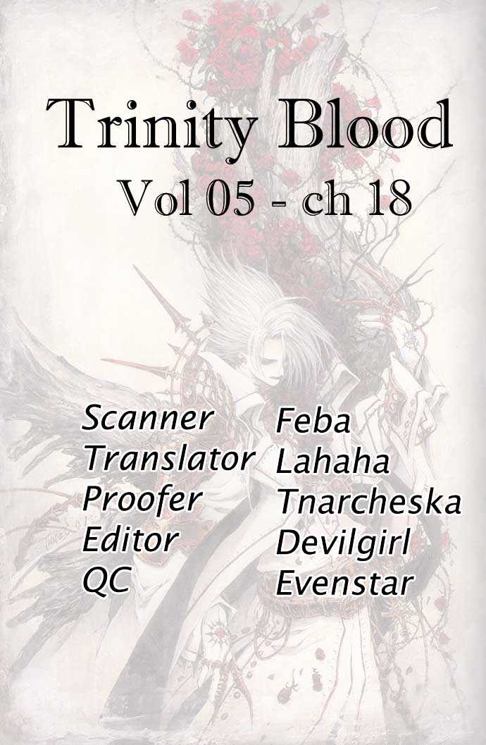Trinity Blood Chapter 18 page 1 - Chapter 18 : Santa Sangre