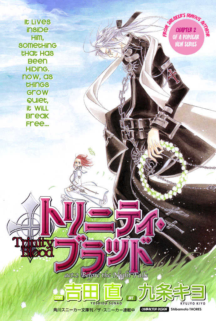 Trinity Blood Chapter 2 page 2 - Chapter 2 : Before the Night Falls