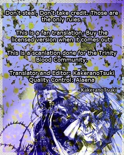 Trinity Blood Chapter 21 page 1 - Chapter 21 : Daijo-Bu, My Friend