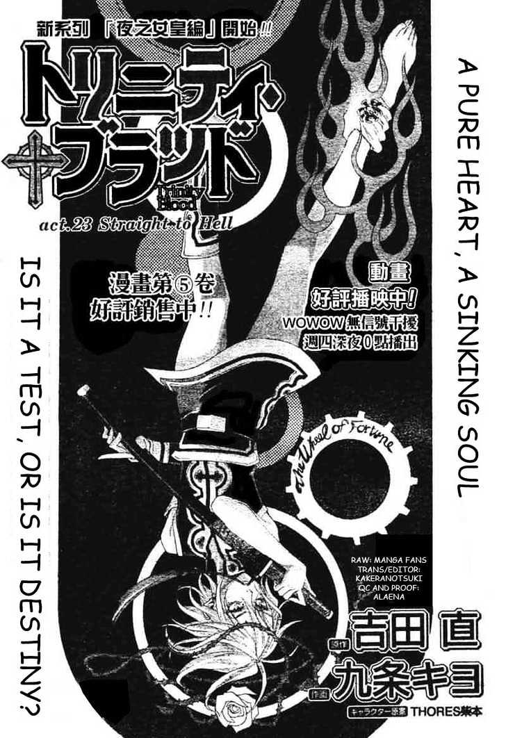 Trinity Blood Chapter 23 page 35 - Chapter 23 : Straight to Hell