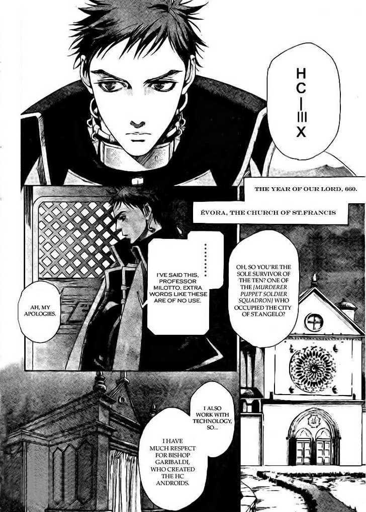 Trinity Blood Chapter 34.1 page 10 - Chapter 34.1 : GUNMETAL HOUND Side Red Hellhound Blues