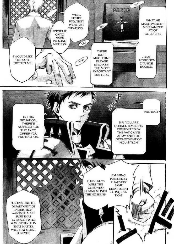 Trinity Blood Chapter 34.1 page 11 - Chapter 34.1 : GUNMETAL HOUND Side Red Hellhound Blues