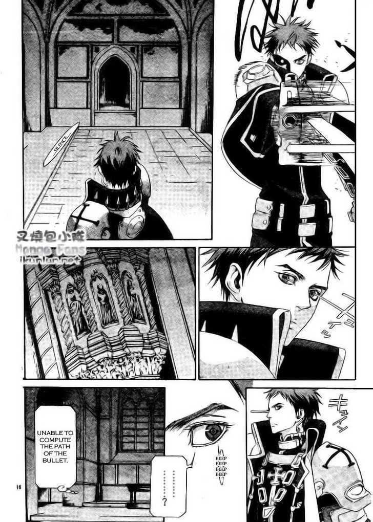 Trinity Blood Chapter 34.1 page 16 - Chapter 34.1 : GUNMETAL HOUND Side Red Hellhound Blues
