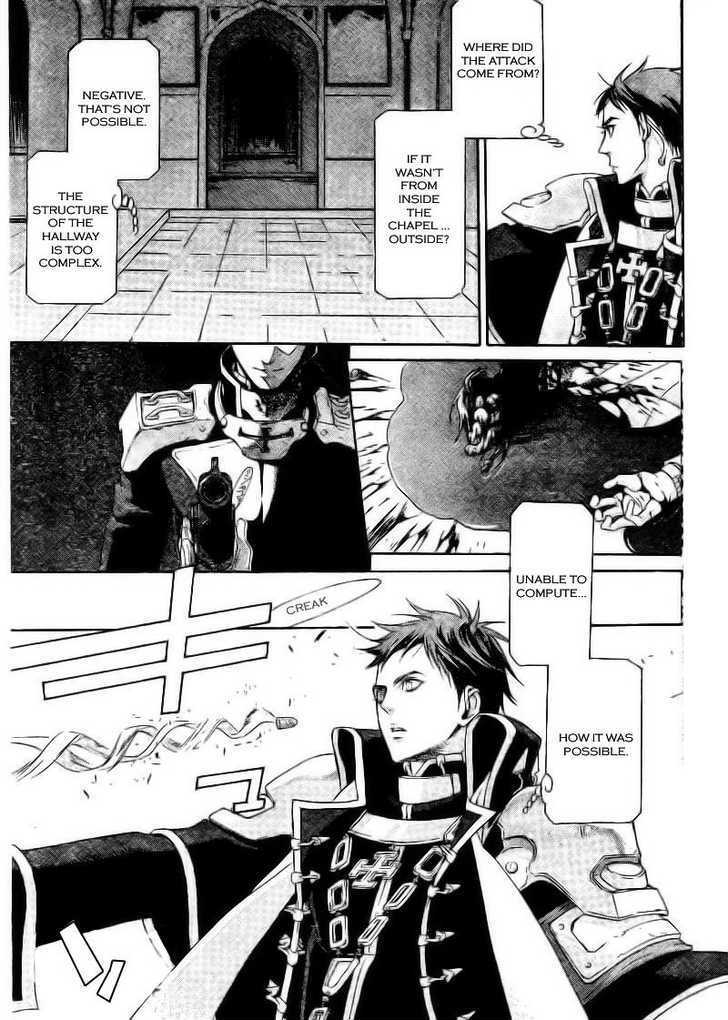 Trinity Blood Chapter 34.1 page 17 - Chapter 34.1 : GUNMETAL HOUND Side Red Hellhound Blues