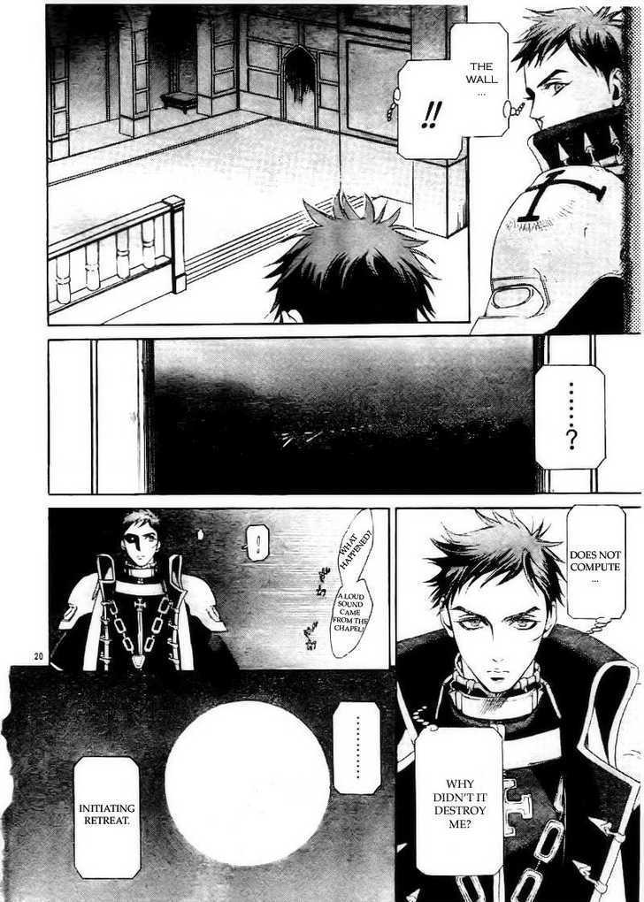 Trinity Blood Chapter 34.1 page 20 - Chapter 34.1 : GUNMETAL HOUND Side Red Hellhound Blues