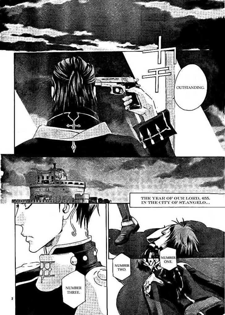 Trinity Blood Chapter 34.1 page 3 - Chapter 34.1 : GUNMETAL HOUND Side Red Hellhound Blues