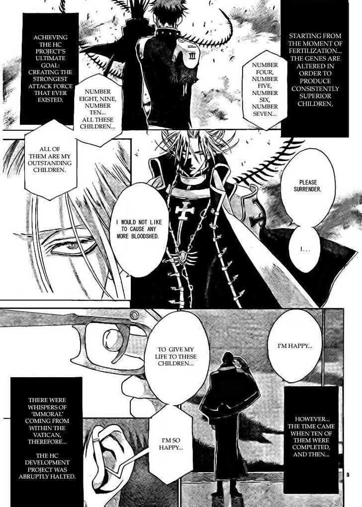 Trinity Blood Chapter 34.1 page 4 - Chapter 34.1 : GUNMETAL HOUND Side Red Hellhound Blues
