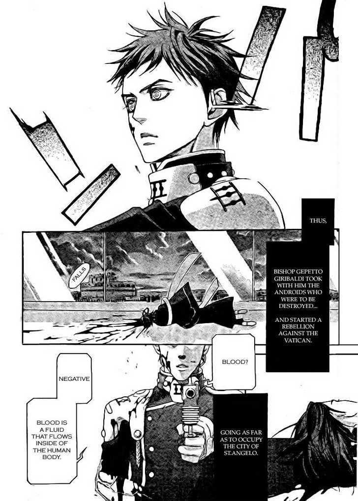 Trinity Blood Chapter 34.1 page 5 - Chapter 34.1 : GUNMETAL HOUND Side Red Hellhound Blues
