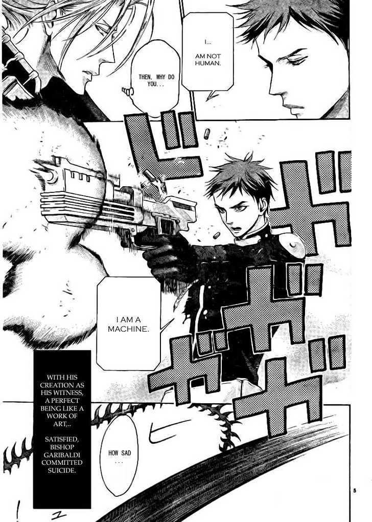 Trinity Blood Chapter 34.1 page 6 - Chapter 34.1 : GUNMETAL HOUND Side Red Hellhound Blues