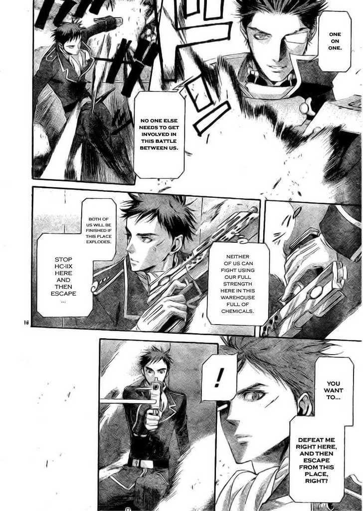 Trinity Blood Chapter 34.2 page 17 - Chapter 34.2 : GUNMETAL HOUND Side Scarlet I Wanna be Your Dog