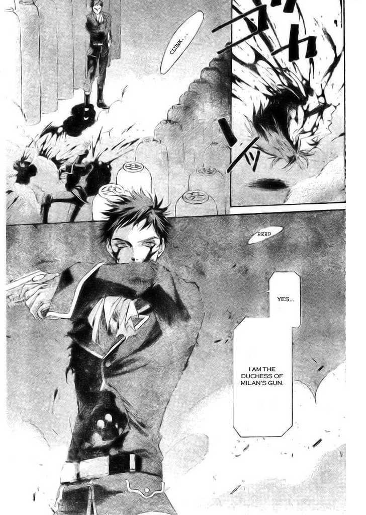 Trinity Blood Chapter 34.2 page 32 - Chapter 34.2 : GUNMETAL HOUND Side Scarlet I Wanna be Your Dog