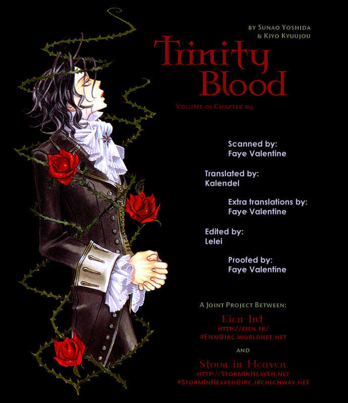 Trinity Blood Chapter 4 page 1 - Chapter 4 : We're No Angels
