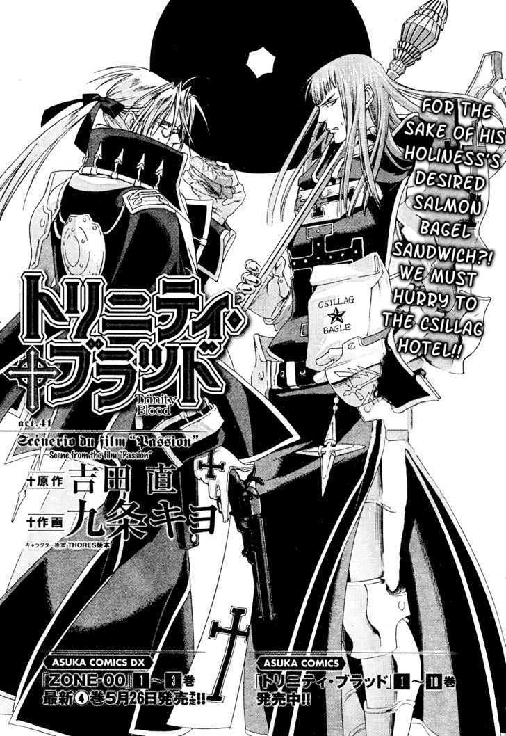 Trinity Blood Chapter 41 page 2 - Chapter 41 : Scenerio du film "Passion"