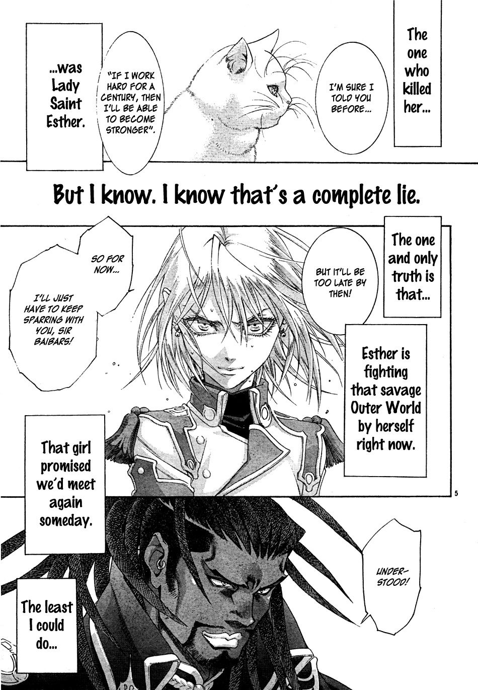 Trinity Blood Chapter 42.5 page 5 - Chapter 42.5: Side Story: Together With Grandmother