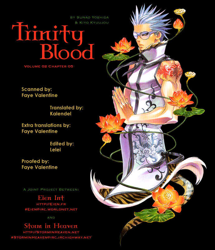 Trinity Blood Chapter 5 page 37 - Chapter 5 : Adrenaline Drive