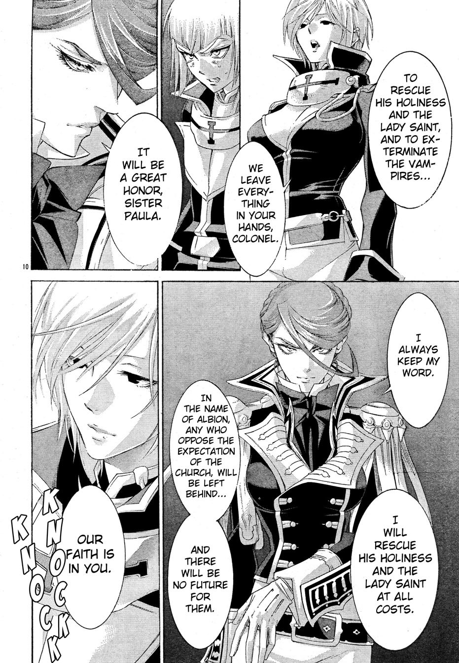 Trinity Blood Chapter 54 page 10 - Chapter 54 : Le Nom de la Rose