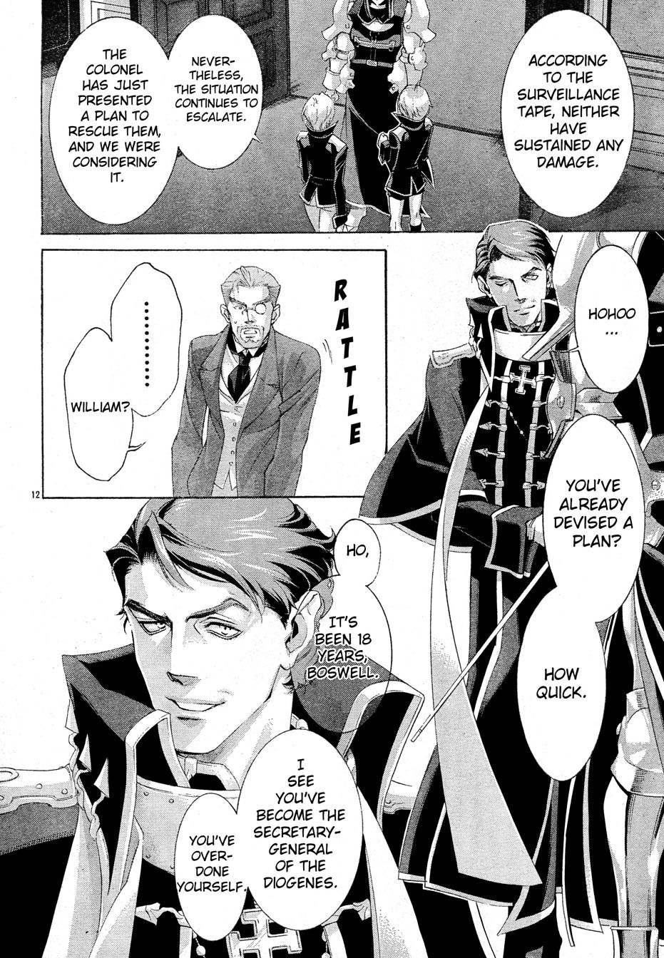 Trinity Blood Chapter 54 page 12 - Chapter 54 : Le Nom de la Rose