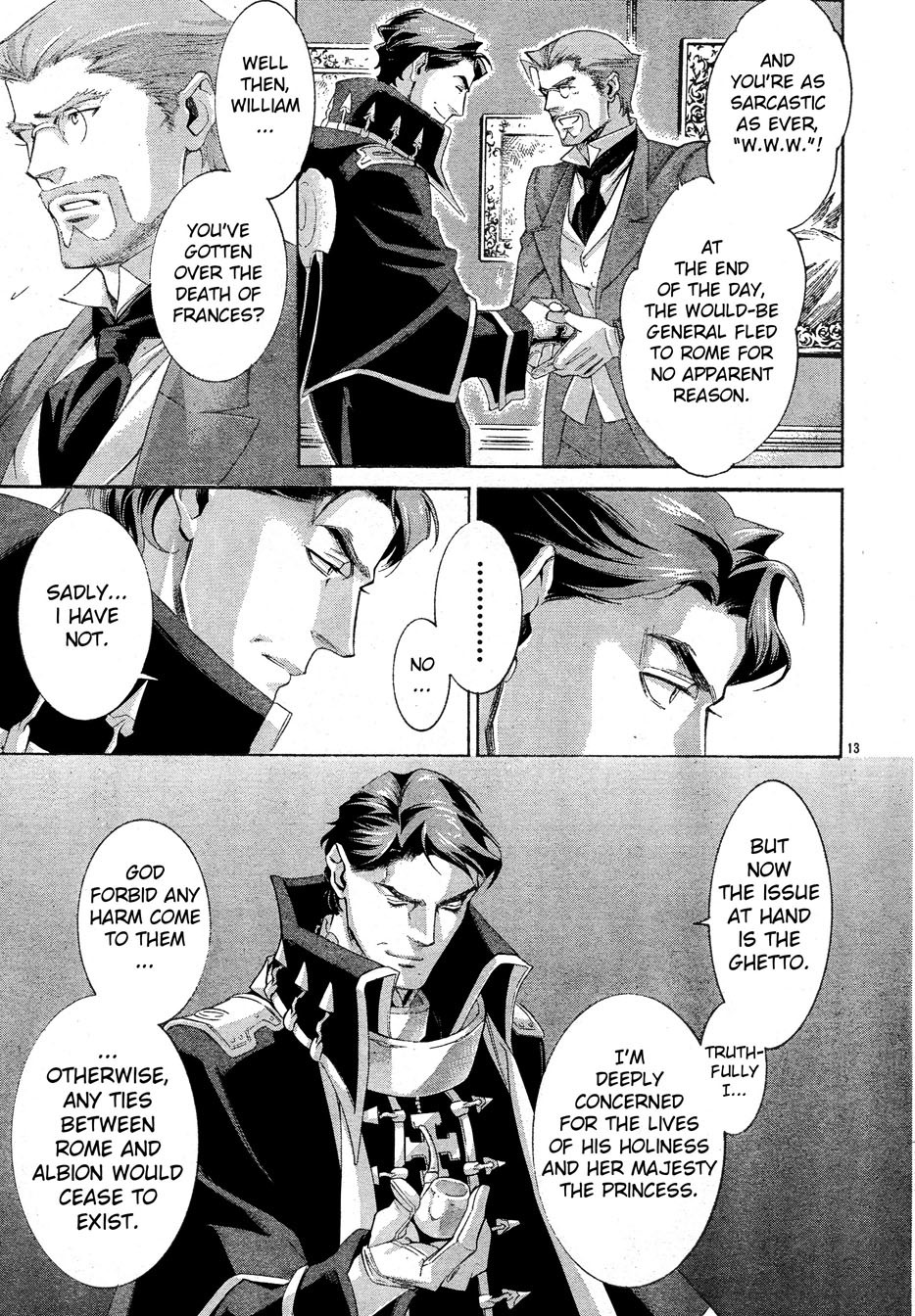 Trinity Blood Chapter 54 page 13 - Chapter 54 : Le Nom de la Rose