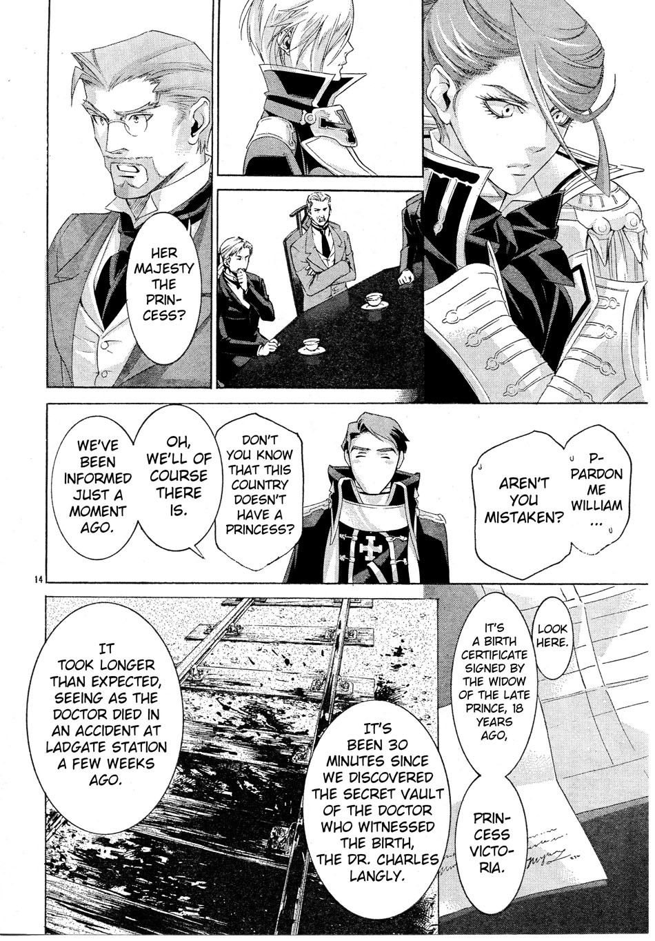 Trinity Blood Chapter 54 page 14 - Chapter 54 : Le Nom de la Rose