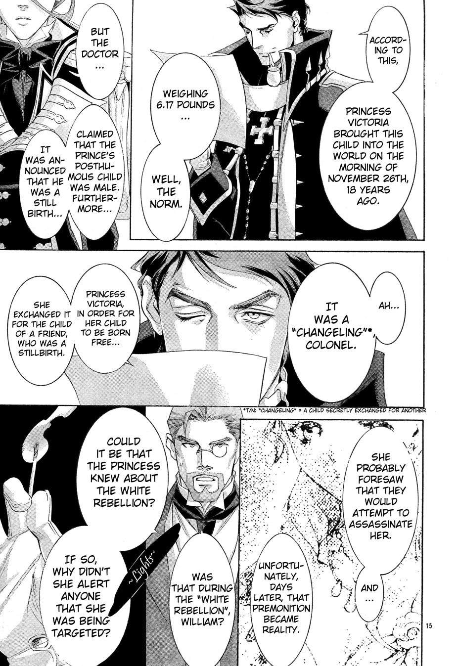 Trinity Blood Chapter 54 page 15 - Chapter 54 : Le Nom de la Rose