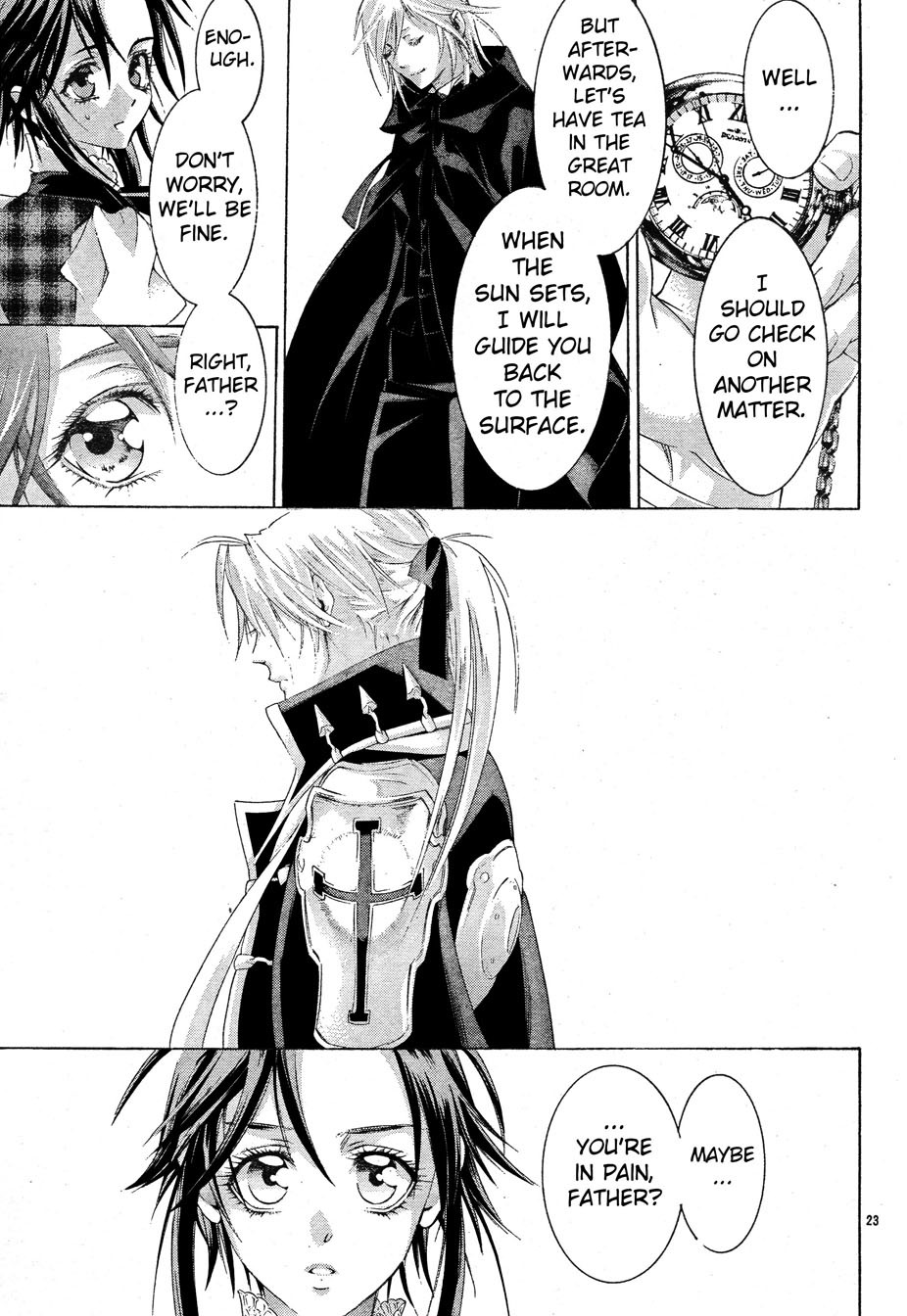 Trinity Blood Chapter 54 page 23 - Chapter 54 : Le Nom de la Rose