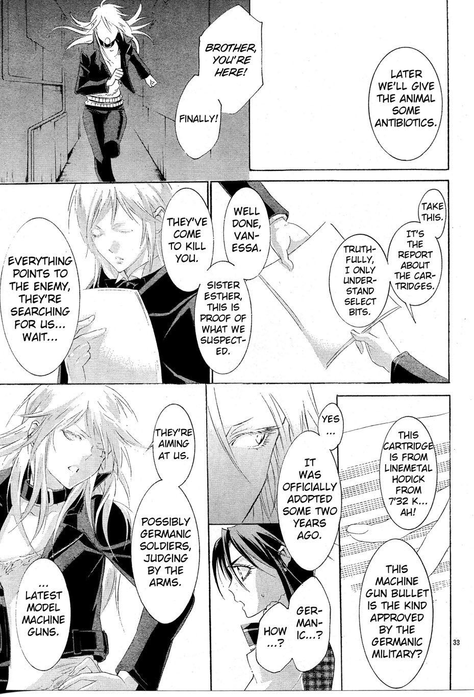 Trinity Blood Chapter 54 page 33 - Chapter 54 : Le Nom de la Rose