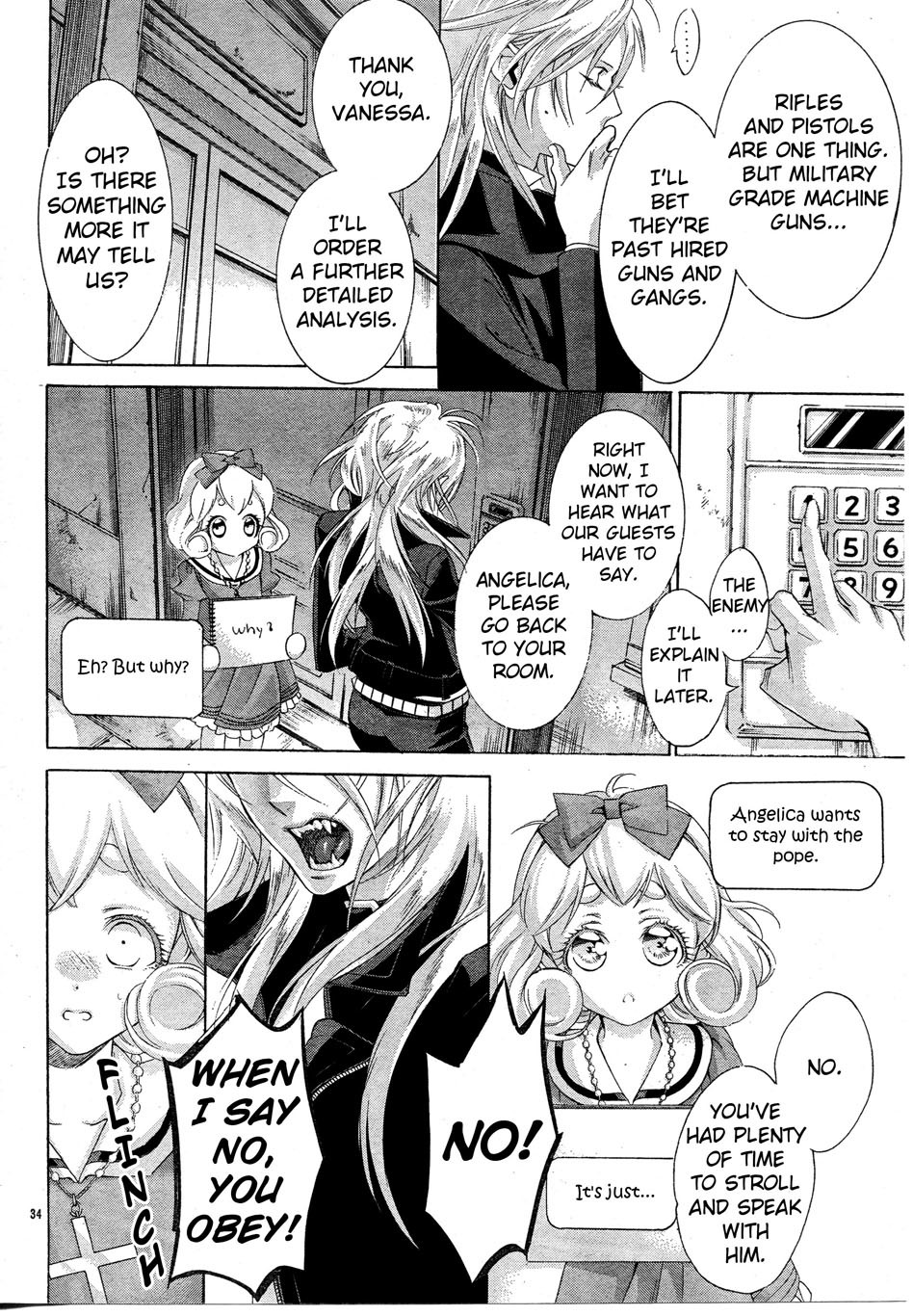 Trinity Blood Chapter 54 page 34 - Chapter 54 : Le Nom de la Rose