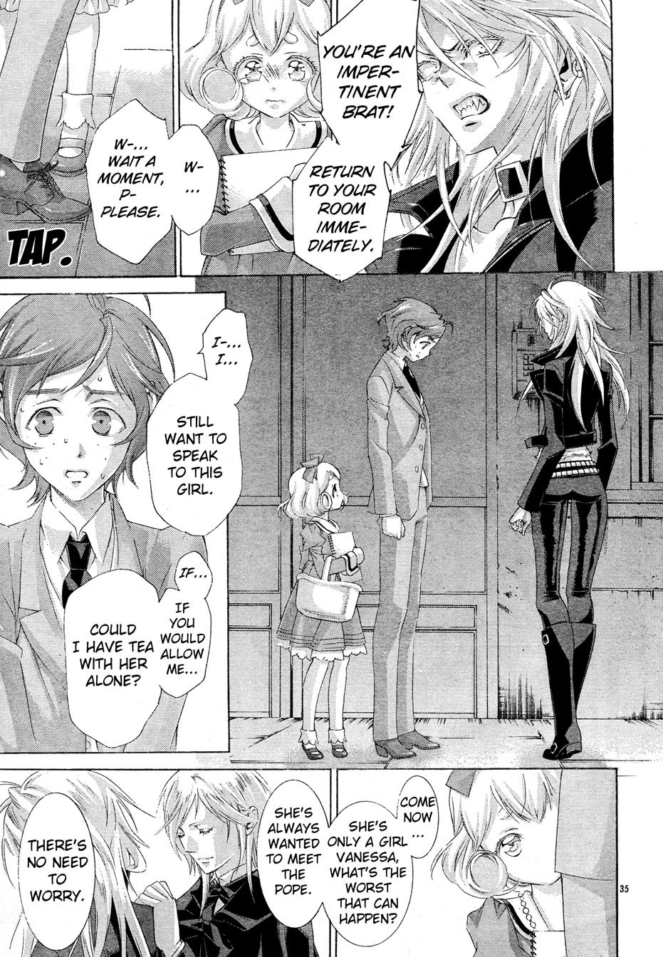 Trinity Blood Chapter 54 page 35 - Chapter 54 : Le Nom de la Rose