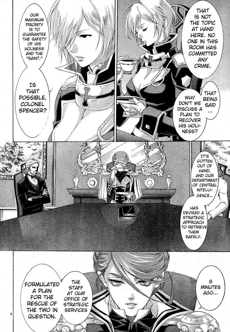 Trinity Blood Chapter 54 page 4 - Chapter 54 : Le Nom de la Rose