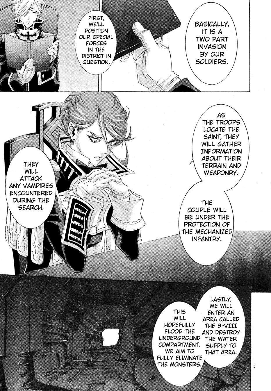 Trinity Blood Chapter 54 page 5 - Chapter 54 : Le Nom de la Rose