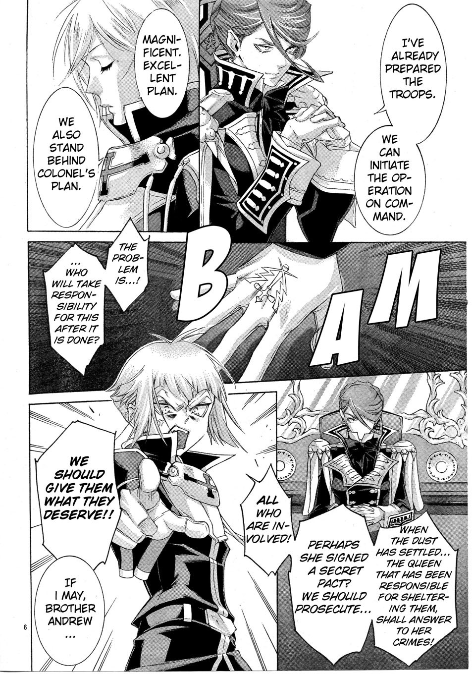 Trinity Blood Chapter 54 page 6 - Chapter 54 : Le Nom de la Rose