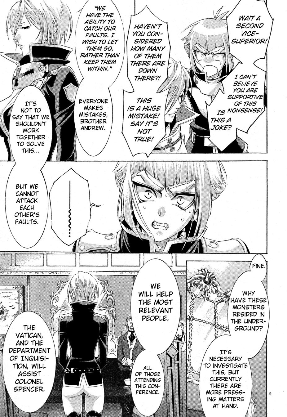 Trinity Blood Chapter 54 page 9 - Chapter 54 : Le Nom de la Rose