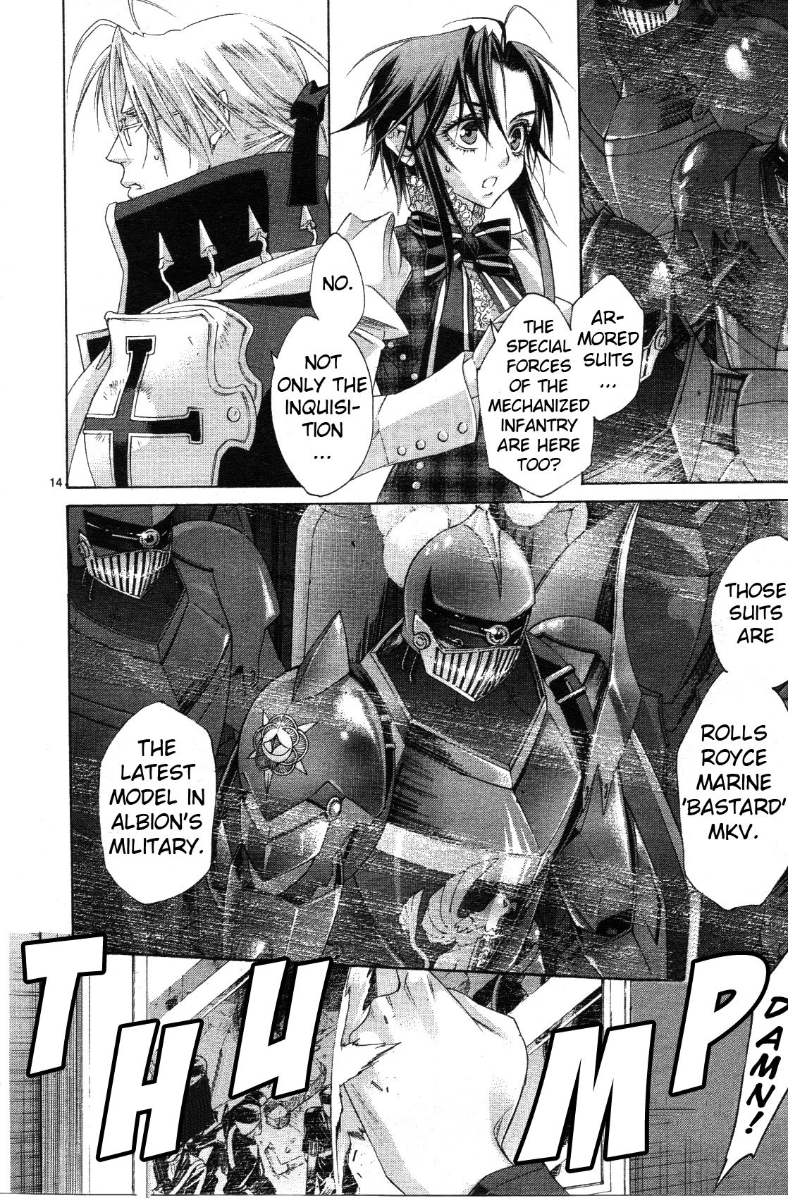 Trinity Blood Chapter 55 page 22 - Chapter 55 : Something Wicked this way Comes