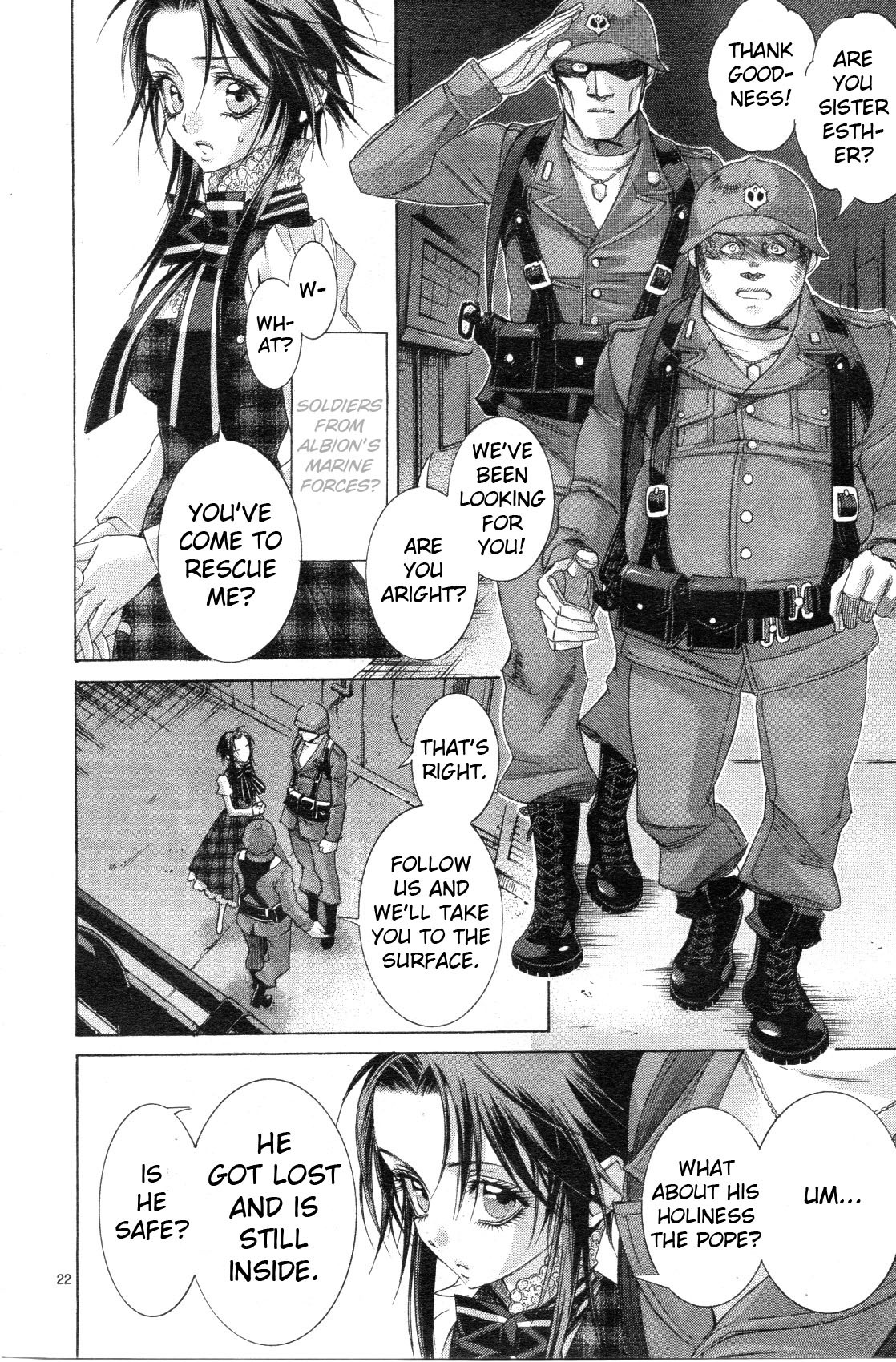 Trinity Blood Chapter 55 page 30 - Chapter 55 : Something Wicked this way Comes