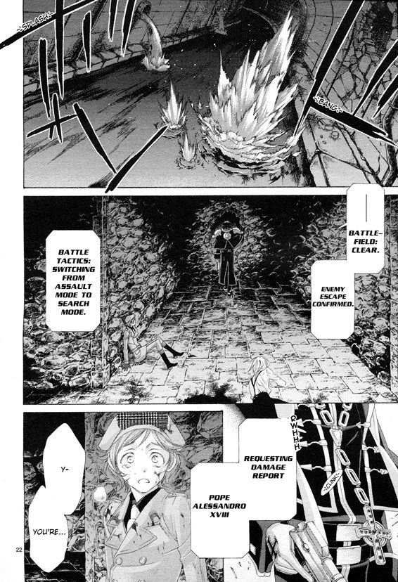 Trinity Blood Chapter 64 page 22 - Chapter 64 : The Dark Knight Rises