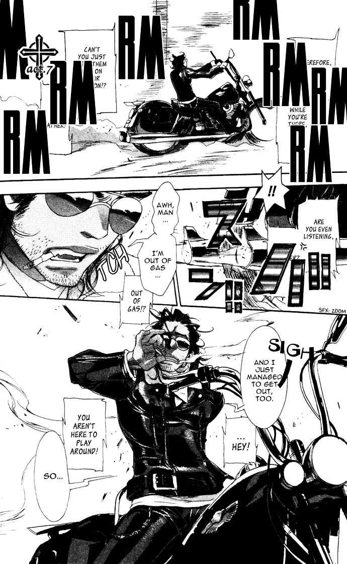 Trinity Blood Chapter 7 page 1 - Chapter 7 : Roselyne et les Lion